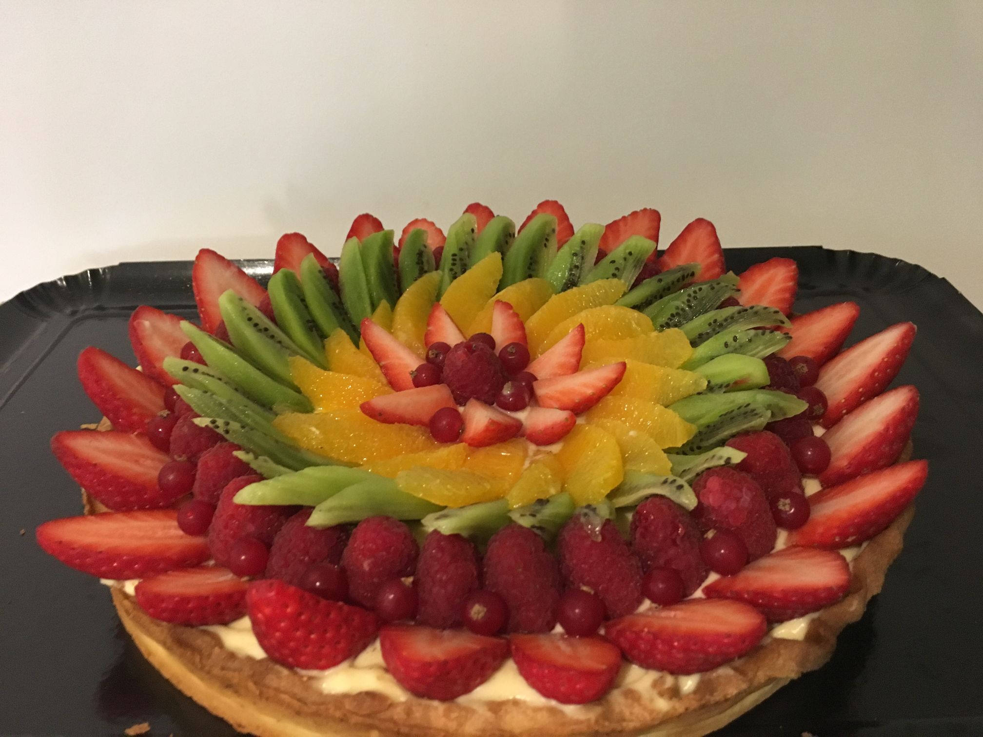 Tarte aux fruits de saison